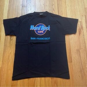 Vintage HARD ROCK CAFE SAN FRANCISCO CA CALIFORNIA CA T-Shirt Size XL - BLACK
